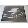 1956 Ford Truck framed picture