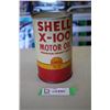 Image 1 : Shell X-100 oil can - 1 qt