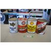 Image 1 : (4) Oil Cans - Tempo, Gulf, Shell Rimula, Honda