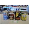 Image 1 : (4) Oil Cans - Esso, Kendall, Uniflo, Turbo Oil