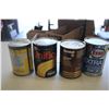 Image 2 : (4) Oil Cans - Esso, Kendall, Uniflo, Turbo Oil
