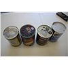 Image 3 : (4) Oil Cans - Esso, Kendall, Uniflo, Turbo Oil