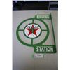 Image 1 : Texaco filling station wall mount sign