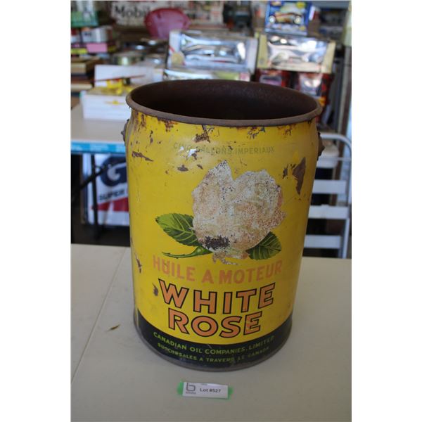 White Rose Oil Pail - 5 gal