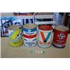 Image 1 : (4) Oil cans - Kawasaki, Chryco, Valvolune, Skelly