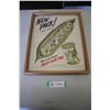Image 1 : Framed Advertisement - Green Giant Peas