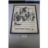 Image 1 : Framed Advertisement - Sinclair Horsepower Motor Oil