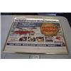 Image 1 : Mobilgas Framed Advertisement - 20x16 - Winter Proof