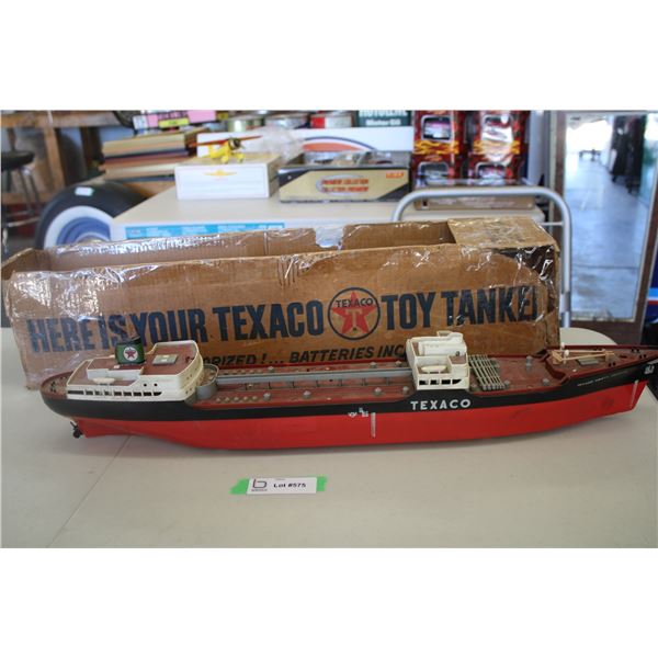 Texaco Toy Tanker with original box (not working)