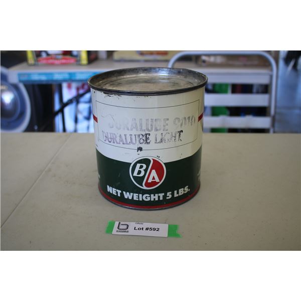 B/A grease pail - 5lbs - Duralube Light