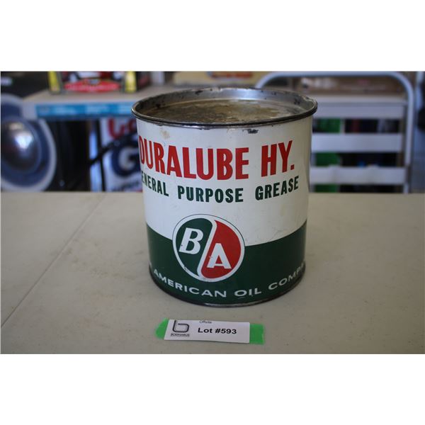 B/A grease pail - 5lbs - Duralube HY.