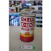 Sell X-100 Motor Oil can - 1 quart