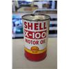 Image 2 : Sell X-100 Motor Oil can - 1 quart