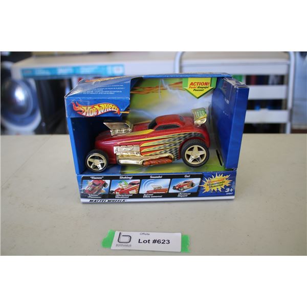 Hotwheels flamethrower car