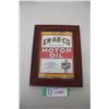 En-Ar-Co motor oil tin framed