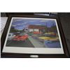 Dave Snyder framed print - Tim's Place #578/900 (26.5x33)