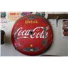 Image 2 : Coca-Cola sign button (porcelain) 48" diameter