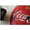 Image 5 : Coca-Cola sign button (porcelain) 48" diameter