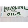 Image 6 : Valvoline Motor Oil Flanged Porcelain Sign - Double sided - 16x12 (fantasy?)