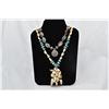 Image 1 : 2 Native American Hand Crafted Necklaces by K Kills Thunder