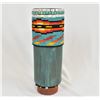 Image 3 : Native American Beaded  Bamboo Vase by Kills Thunder
