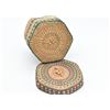 Image 4 : 2 Chinese Lidded Wicker Baskets