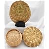 Image 4 : 3 Native American Baskets