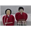 Image 4 : 2 Native American Navajo Traditional Cloth Dolls