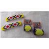 Image 2 : 4 Native American Beaded Pins and Barrettes