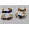 Image 1 : 4 Navajo Beaded Bracelets by Sharon Hunt