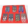 Image 2 : 10 Pairs of Native American Beaded Earrings