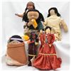 Image 2 : 6 Native American Dolls