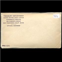 1965 US Mint Special Mint Set UNOPENED EST: $100 - $25000 (COI-2965)
