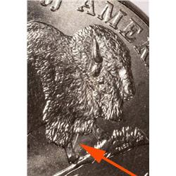 2005 Rare Bison Nickel Hobbled Die Bison Error Choice+ BU EST: $50 - $250 (COI-3661)