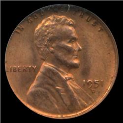 1951D Lincoln Cent GEM Graded MS67 RED EST: $500 - $2500 (COI-4223)