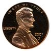 Image 1 : 2001S PROOF Lincoln Cent Coin Graded PCGS PR69 DCAM Red EST: $50 - $250 (COI-4309)