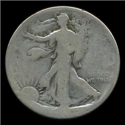 1921D Walking Liberty Half Circulated EST: $250 - $1000 (COI-4349)