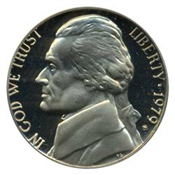 1979S T1 Jefferson Nickel PROOF Graded PR70 DCAM EST: $100 - $1500 (COI-4436)