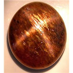 5.87ct. Fabulous Brown 4 Ray Star Sunstone  EST: $300 - $700 (GEM-3641)