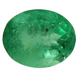 3.44ct VERY RARE Clean Colombian Emerald Oval   EST: $5000 - $20000 (GEM-4287)