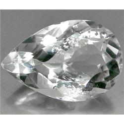 106.82ct Pear Portuguese Cut Top AAA White Quartz VVS0 EST: $1000 - $5000 (GEM-7408)