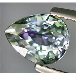 1.22ct VERY RARE  Mesmerizing Natural Violet Blue Green Tanzanite VVS  EST: $2500 - $10000 (GEM-7764