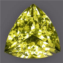 49.40ct RARE  Perfect RARE Trillaint Lemon Quartz FLAWLESS EST: $1000 - $3000 (GEM-9000)