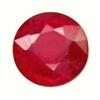 Image 1 : 1.2ct Madagascar Top Blood Red Ruby Round AAA EST: $650 - $2000 (GEM-9421B)