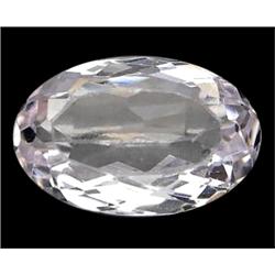 4.28ct Top AAA VVS Mozambique White Pink Kunzite EST: $1000 - $3500 (GEM-9551)