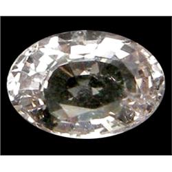 2.26ct Oval Cut Top VVS AAA White Pink Morganite EST: $400 - $1200 (GEM-9562)