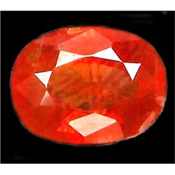 1.62ct Oval Cut Orange Red Padparascha Sapphire VS EST: $600 - $2400 (GEM-9586)