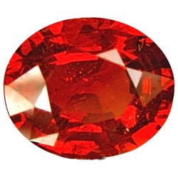 3.49ct Sparkling Natural Full Fire Red Spessartite Garnet VVS EST: $800 - $3000 (GEM-9653)