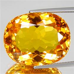 2ct. Oval Natural Citrine Gem 8x10mm  EST: $250 - $1500 (GMR-0135)