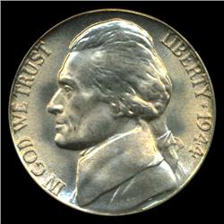1944S Jefferson Nickel Graded MS66 FS (COI-4410)